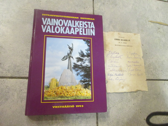 Vainovalkeista valokaapeliin - ( eversti silvon ...