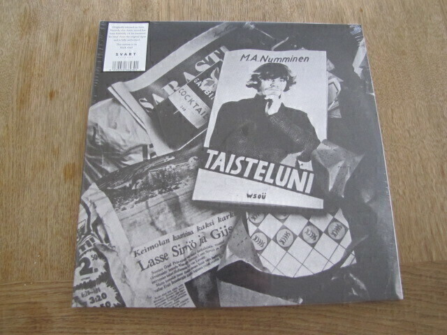 M.A. Numminen Taisteluni lp muoveissa musta vin