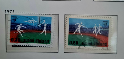 LaPe 693, 694 - Yleisurheilun EM-kilpailut - o