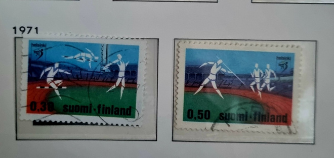 LaPe 693, 694 - Yleisurheilun EM-kilpailut - o