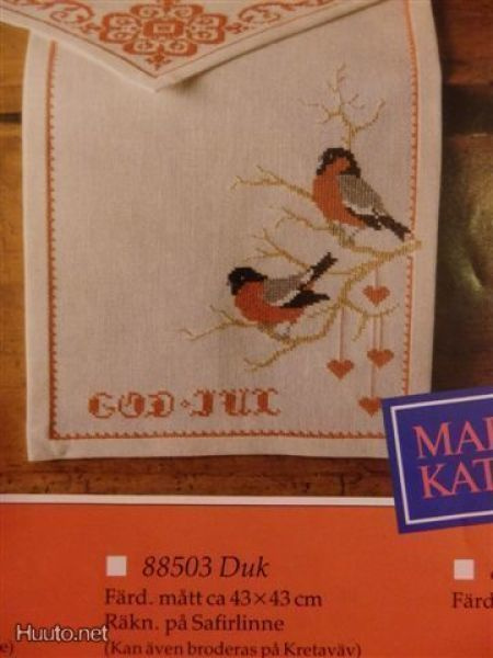 Ristipistomalli kaitaliinaan Punatulkut Marks