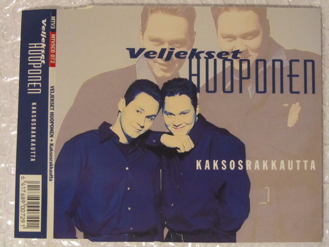 Veljekset Huoponen • Kaksosrakkautta CD-Single