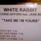 WHITE RABBIT + CHRIS DIFFORD Feat. JANE BIRKIN :: PROMO CDR - pikkukuva 3