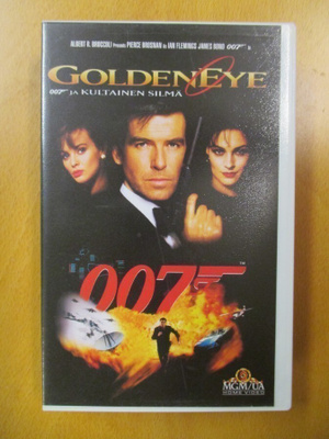James Bond - Golden Eye (Kultainen Silmä, vhs)