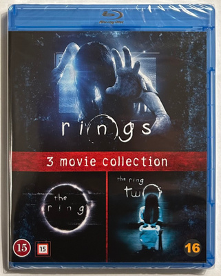 RINGS - 3 MOVIE COLLECTION - 3 Blu-ray ( uusi )