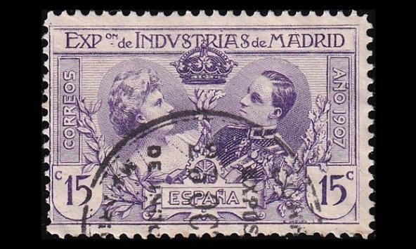 Espanja A_I_b o Teollisuusnäyttely 15 c (1905)