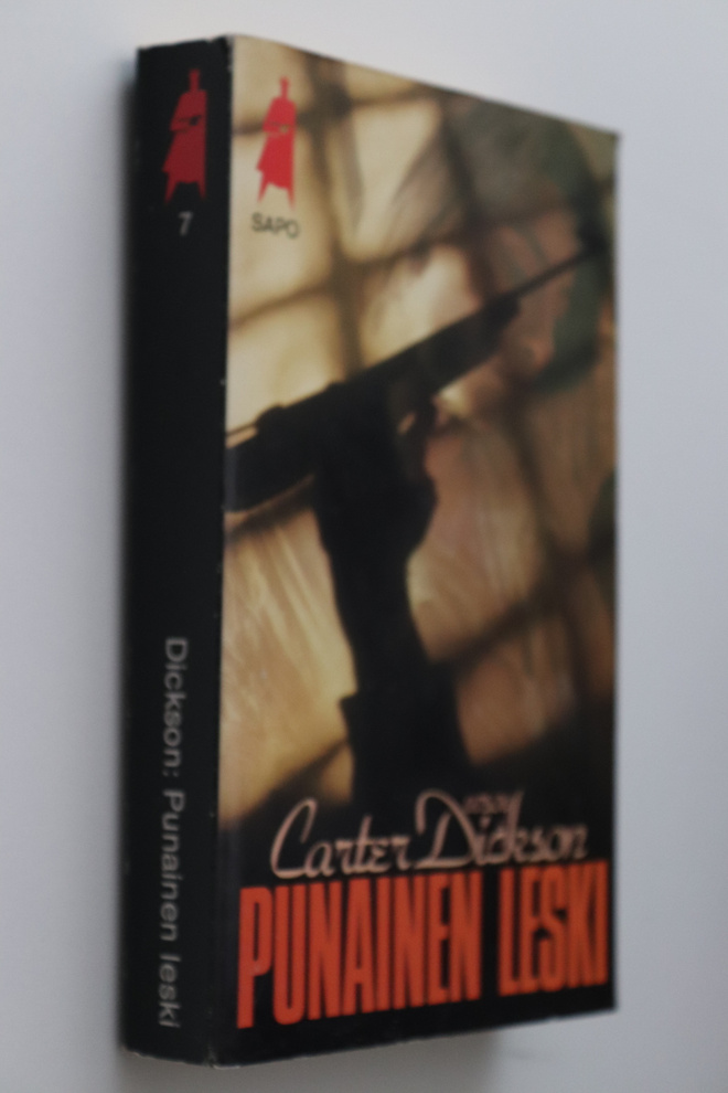 Carter Dickson : Punainen leski ( 2.p. 1987 SAPO )