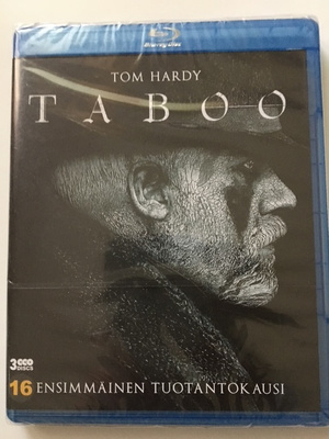 Taboo 1. kausi (Blu-ray, Suomi-painos kaupan muoveissa)