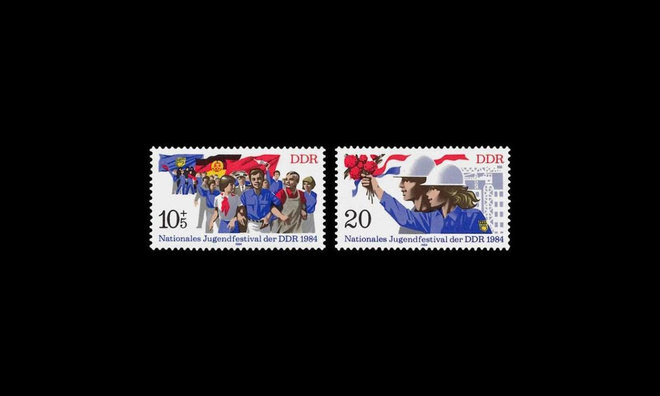 DDR 2878-9 ** Kansallinen nuorisofestivaali (1984)