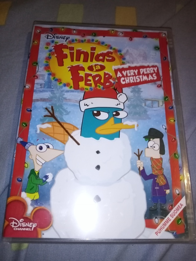 DVD FINIAS JA FERA : A VERY PERRY CHRISTMAS (UUSI)
