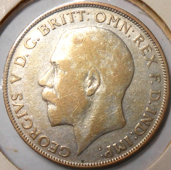Britania. One florin 1926 hopea.