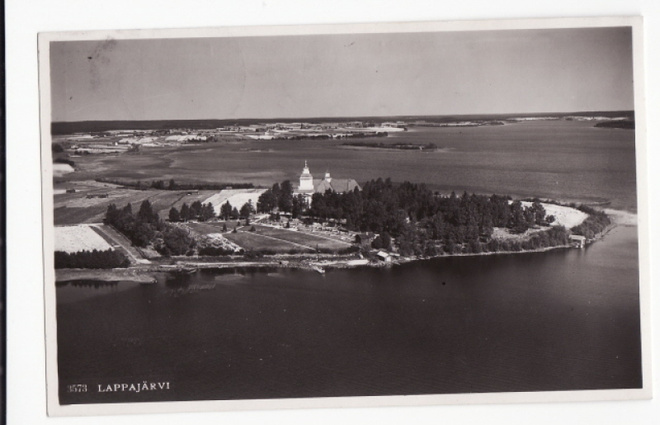 Lappajärvi , Karhumäen ilmakuva v1939.