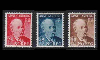 Norja 369-71 ** Arne Garborg (1951)