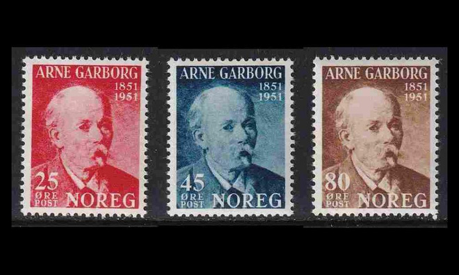 Norja 369-71 ** Arne Garborg (1951)
