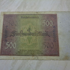 Saksa 500 Mark 1922 seteli - pikkukuva 2
