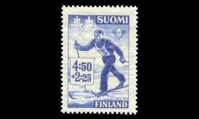 289 ** Urheilu 4,50mk+2,25mk (1945)