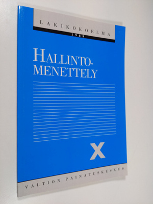 Timo (toim.) Lepistö : Hallintomenettely