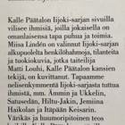 Kalle Päätalo: Ihmisiä Iijoen törmällä - pikkukuva 3