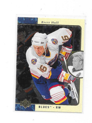 1995-96 Upper Deck SP #121 Brett Hull St Louis Blues