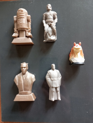 Star Wars figuureja 5 kpl.