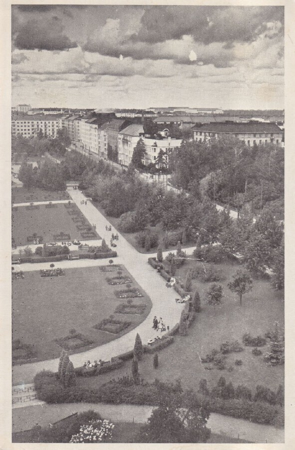 Helsinki topeliuksenkatu käyttämätön kortti.
