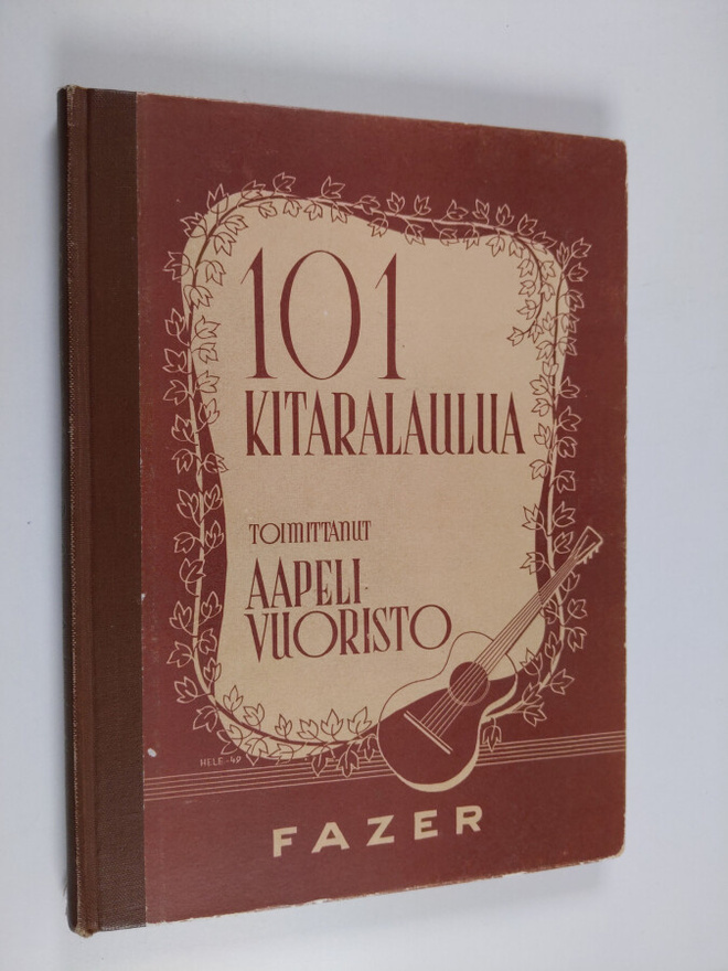 Aapeli (toim.) Vuoristo : 101 kitaralaulua