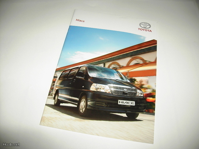 Myyntiesite - Toyota Hiace - 10/2008