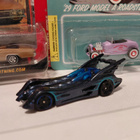 Batman Robin tms härpäke bättis Batmobil Hot Wheels - pikkukuva 1