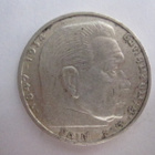 Natsi-Saksa 2 Reichsmark 1939 A Hindenburg - pikkukuva 2