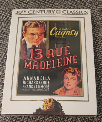 13 Rue Madeleine UUSI James Cagney
