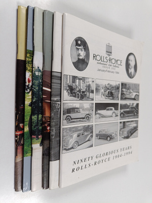 Rolls-Royce enthusiasts' club bulletin vuosikerta 1994
