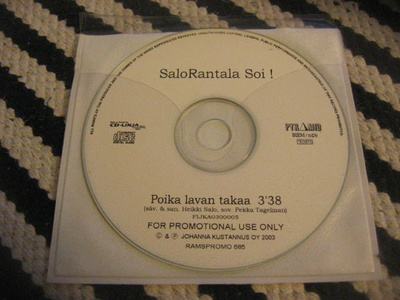 SaloRantala Soi! - Poika lavan takaa (promo cds)