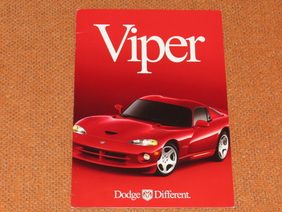 2000 Dodge Viper V10 PRESTIGE esite - 32 siv - KUIN UUSI