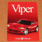 2000 Dodge Viper V10 PRESTIGE esite - 32 siv - KUIN UUSI - pikkukuva 1