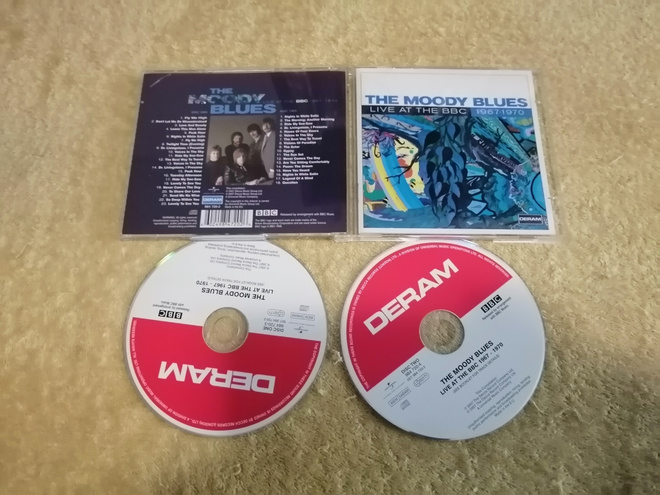 THE MOODY BLUES - Live At The BBC 1967-1970 2CD