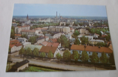 Pori, näkymä vesitornista, vanhempi väripk, ei p.