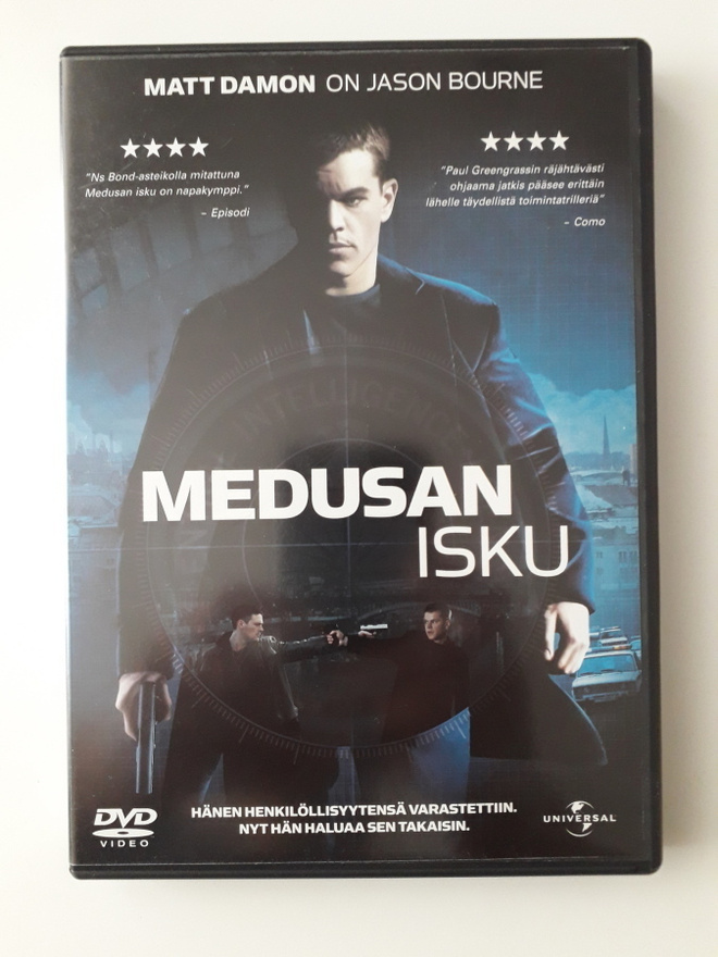 Medusan Isku, Matt Damon - DVD