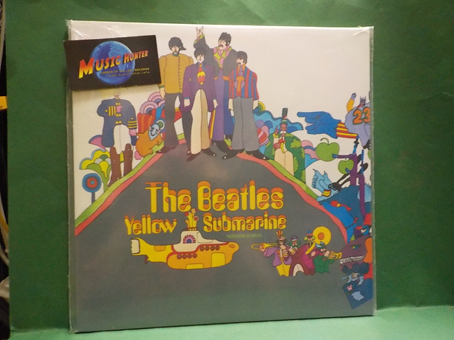 THE BEATLES - YELLOW SUBMARINE UUSI 2012 PRESS LP