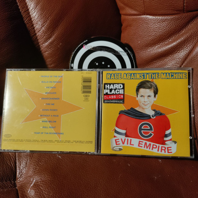 RAGE AGAINST THE MACHINE -evil empire CD.