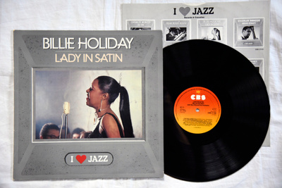 Bille Holiday _ Lady In Satin , LP