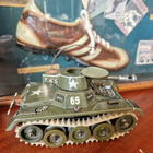 Vintage Gama Tank T.65 peltilelu hieno kunto - pikkukuva 4