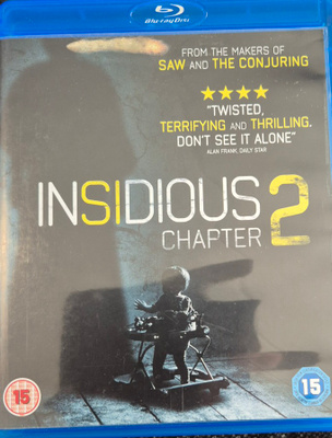 Insidious : Chapter 2 -Blu-Ray