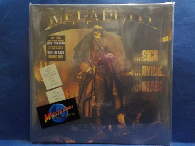 MEGADETH - THE SICK, THE DYING... AND THE DEAD! - UUSI LP