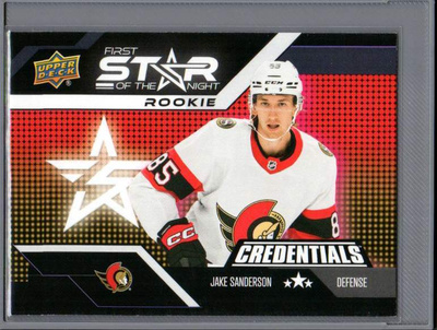 2022-23 Credentials - 1st Star of the Night Rookies - 1,50 €
