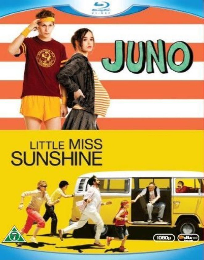 Juno / Little Miss Sunshine 2 x Blu-ray suomikannet