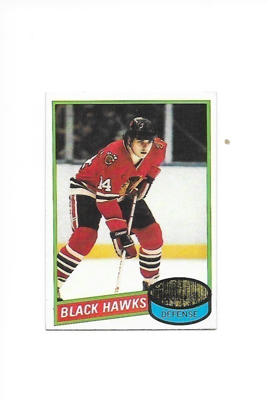 1980-81 Topps #61 Mike O`Connell Chicago Blackhawks RC
