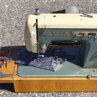 EvaZig Zag -ompelukone, -50-60-luvulta - pikkukuva 1