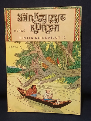 Tintin seikkailut 12 Särkynyt korva 1.p