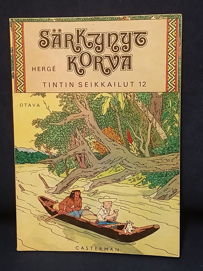 Tintin seikkailut 12 Särkynyt korva 1.p