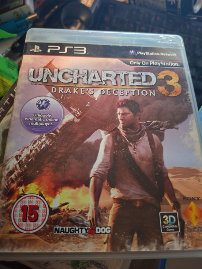 PS3 Uncharted 3 CIB